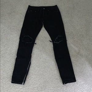 MENS BLACK JEANS